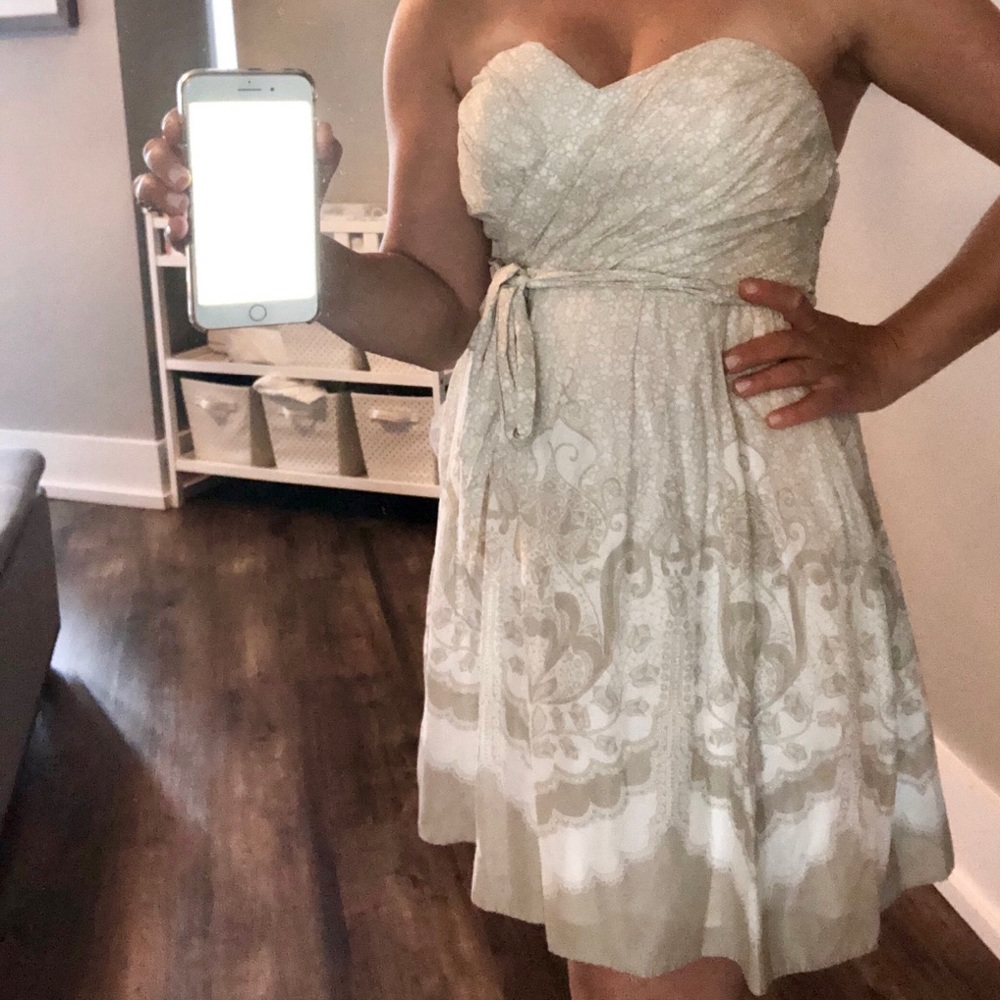 Express strapless dress, size 0, NWT